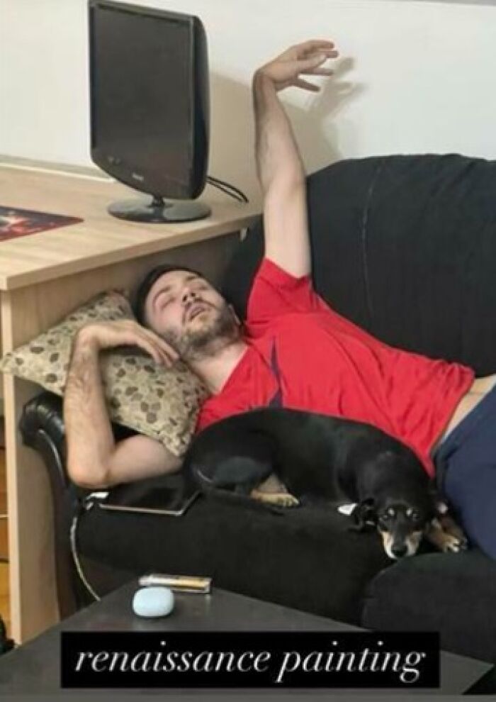 79 People Caught Sleeping In Hilarious And Unhinged Ways