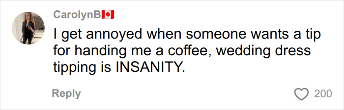 “I Felt Really Icky”: Woman Refuses To Tip For A Wedding Dress, The Internet Sides With Her