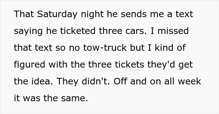 Family Treats Their Street As Their Personal Parking Space, Doesn’t See Neighbor’s Pro Revenge Coming Family Treats Their Street As Their Personal Parking Space, Doesn’t See Neighbor’s Pro Revenge Coming
