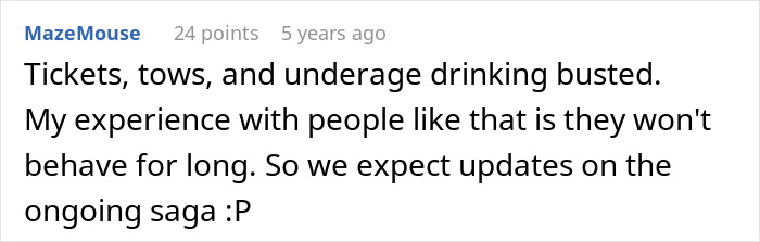 Family Treats Their Street As Their Personal Parking Space, Doesn’t See Neighbor’s Pro Revenge Coming Family Treats Their Street As Their Personal Parking Space, Doesn’t See Neighbor’s Pro Revenge Coming