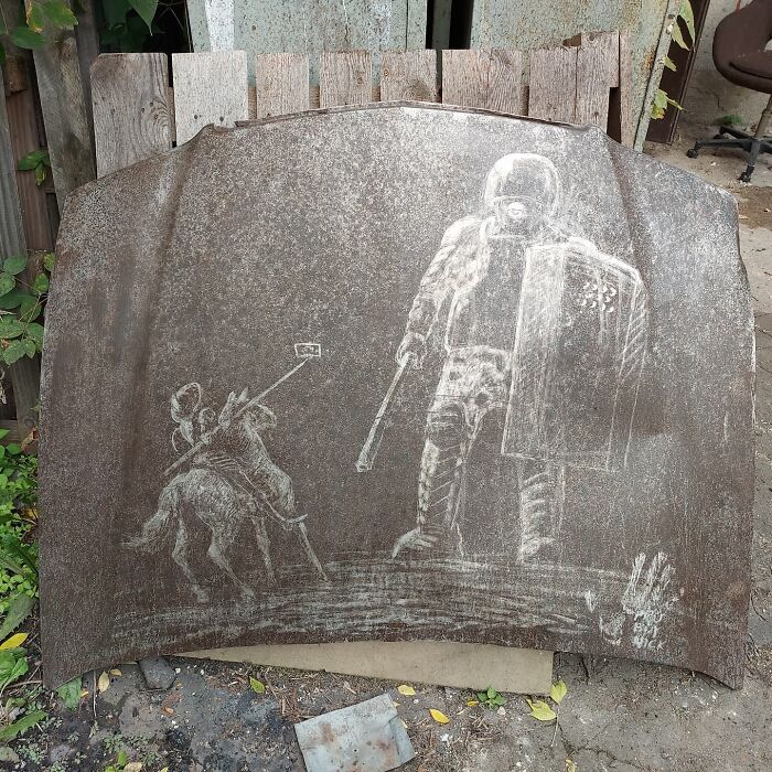 Owners Of Dirty Trucks Find Amazing Drawings On Their Vehicles Left By This Artist (40 New Pics)