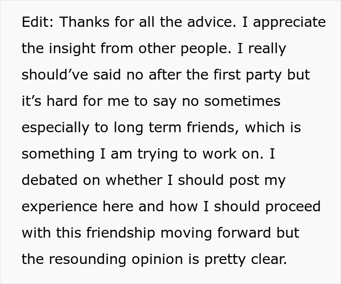 &ldquo;Replace The Word &lsquo;Friend&rsquo; With A &lsquo;Parasite&rsquo;&rdquo;: Woman Reevaluates Her Friendship After Feeling Used By A Friend