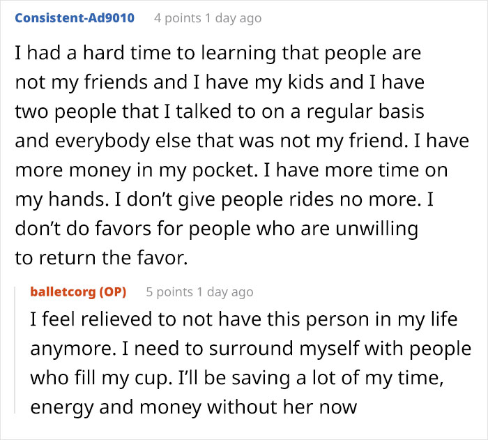 &ldquo;Replace The Word &lsquo;Friend&rsquo; With A &lsquo;Parasite&rsquo;&rdquo;: Woman Reevaluates Her Friendship After Feeling Used By A Friend