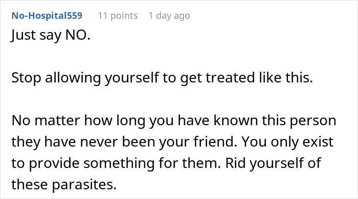 &ldquo;Replace The Word &lsquo;Friend&rsquo; With A &lsquo;Parasite&rsquo;&rdquo;: Woman Reevaluates Her Friendship After Feeling Used By A Friend