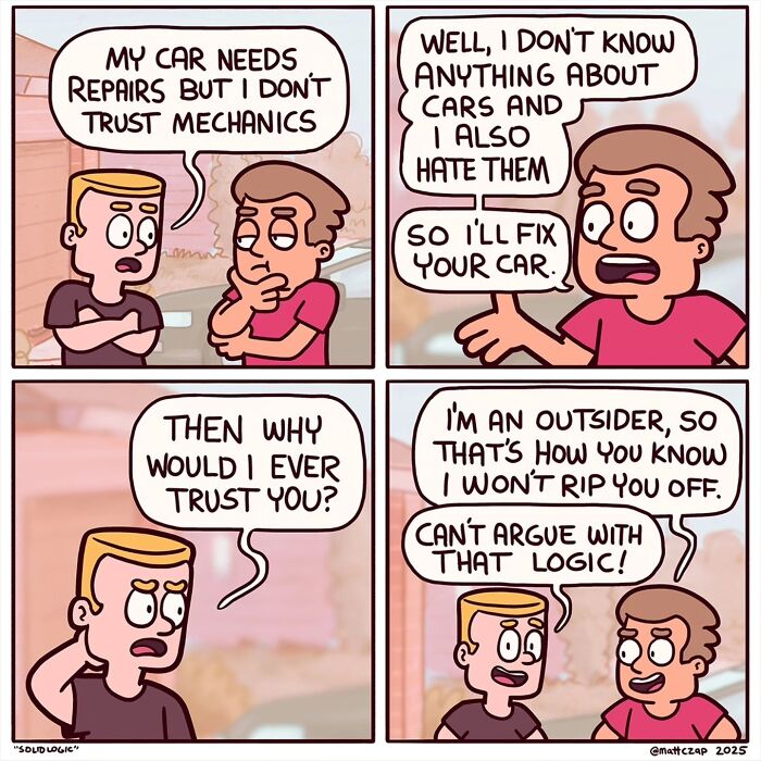 50 Clever, Laugh-Inducing Comics By Matt Czap