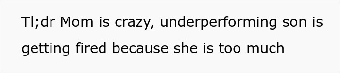 Mom Tries To Be The Main Character At Son’s Work, Boss Fires Him Over Her Constant Screaming Mom Tries To Be The Main Character At Son’s Work, Boss Fires Him Over Her Constant Screaming