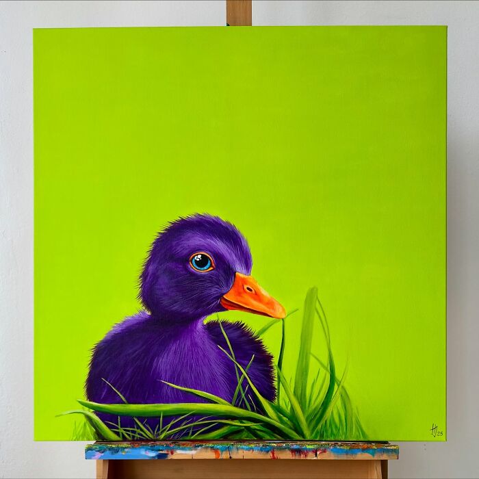26 Surreal Goose Paintings By Ivanka Nechyporuk That Feel Playful And Unsettling At Once