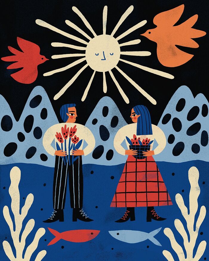 27 Vibrant Illustrations That Mix Joy, Energy, And Humor In A Relatable Way By This Artist