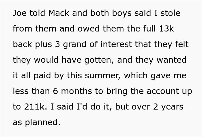 Brothers Threaten Half-Sister With A Lawsuit, $158K They Were Promised Get Withdrawn And Dad&rsquo;s Affair Exposed