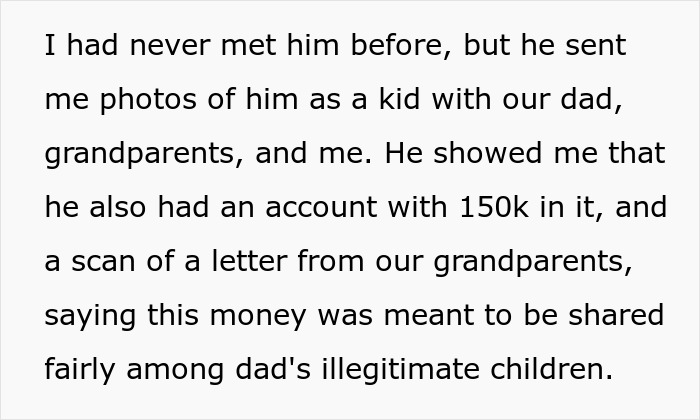 Brothers Threaten Half-Sister With A Lawsuit, $158K They Were Promised Get Withdrawn And Dad&rsquo;s Affair Exposed