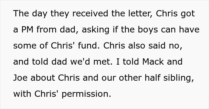 Brothers Threaten Half-Sister With A Lawsuit, $158K They Were Promised Get Withdrawn And Dad&rsquo;s Affair Exposed