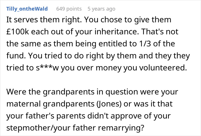 Brothers Threaten Half-Sister With A Lawsuit, $158K They Were Promised Get Withdrawn And Dad&rsquo;s Affair Exposed