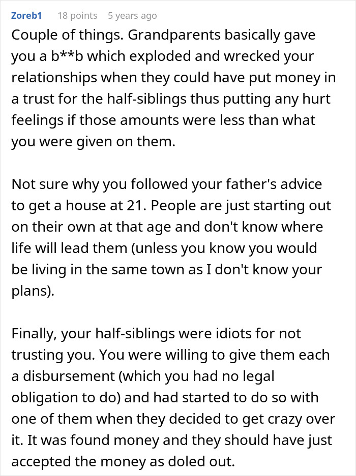 Brothers Threaten Half-Sister With A Lawsuit, $158K They Were Promised Get Withdrawn And Dad&rsquo;s Affair Exposed