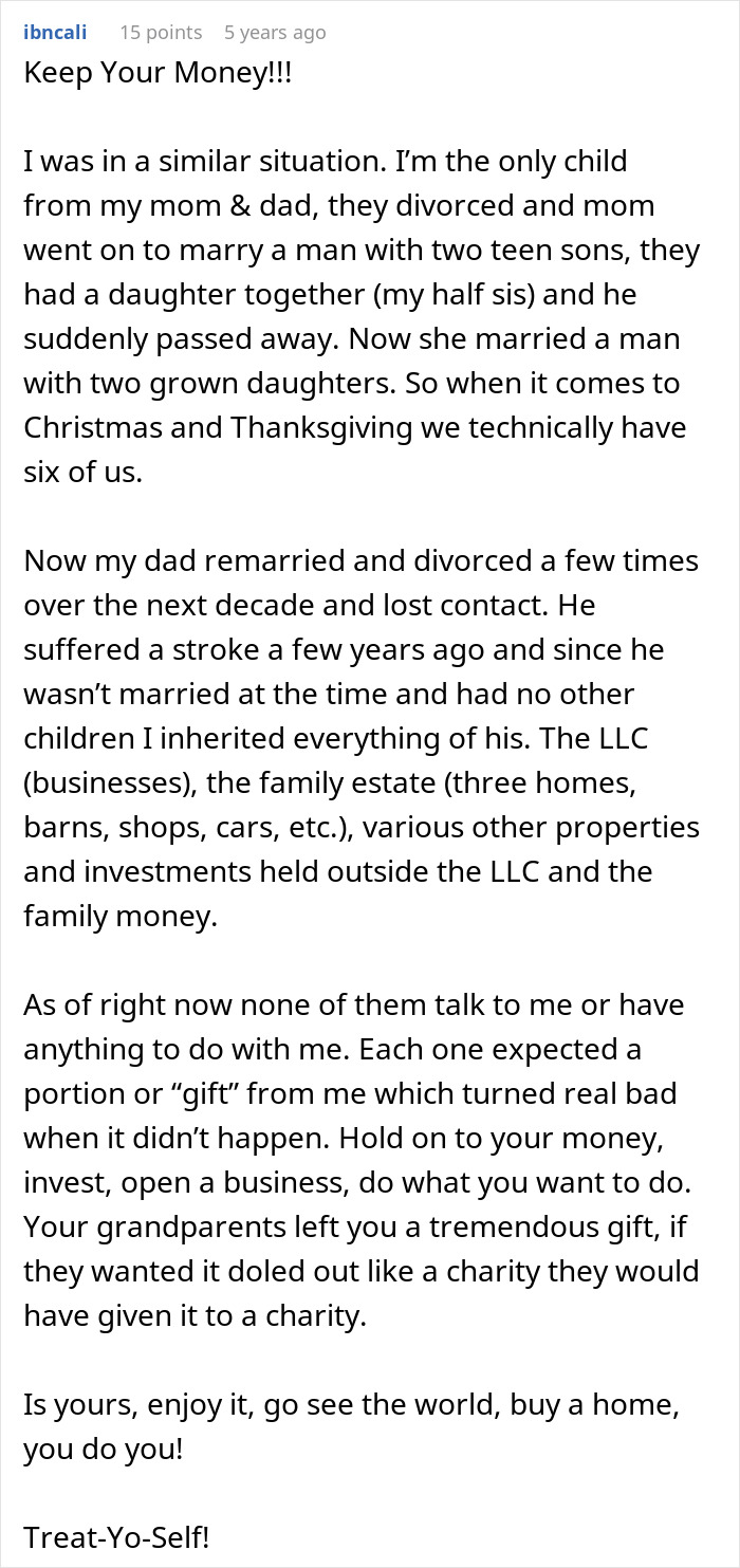 Brothers Threaten Half-Sister With A Lawsuit, $158K They Were Promised Get Withdrawn And Dad&rsquo;s Affair Exposed