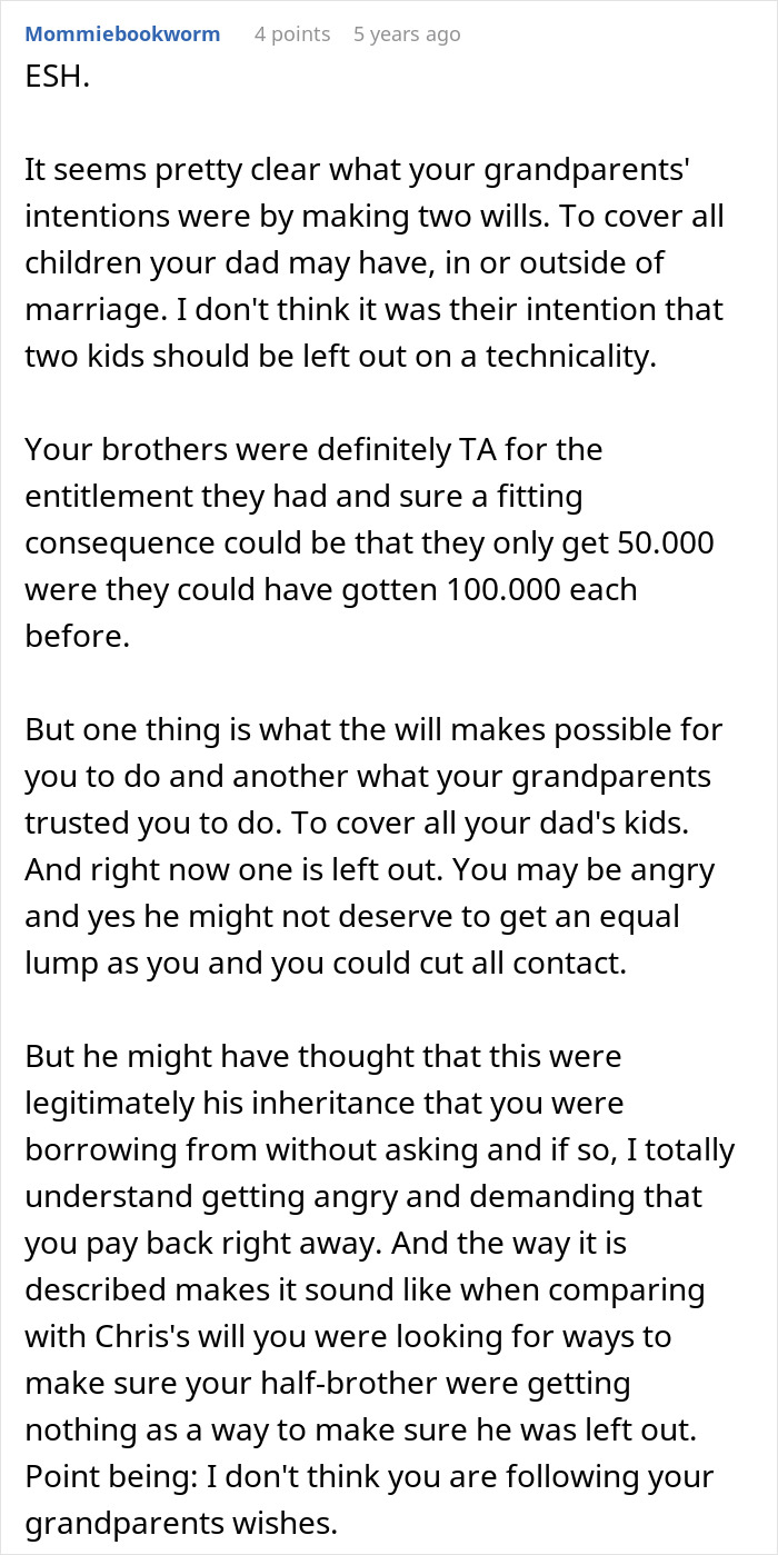 Brothers Threaten Half-Sister With A Lawsuit, $158K They Were Promised Get Withdrawn And Dad&rsquo;s Affair Exposed