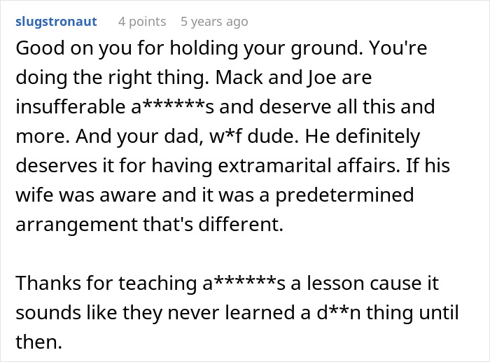 Brothers Threaten Half-Sister With A Lawsuit, $158K They Were Promised Get Withdrawn And Dad&rsquo;s Affair Exposed