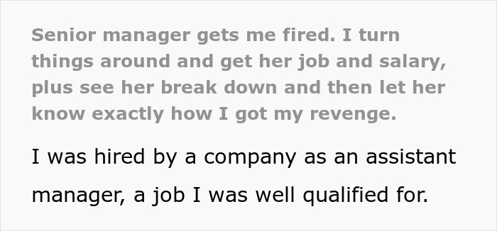 Fired Employee Finds Manager&rsquo;s Dark Secret, Takes Over Her Job: “Tears Flowing, Begging”