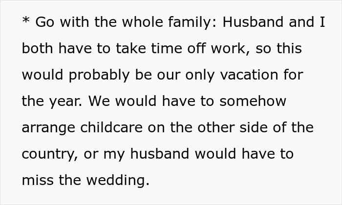 Mom RSVPs &lsquo;No&rsquo; To Childfree Wedding An 12-Hour Flight Away, Bride Takes It Personally