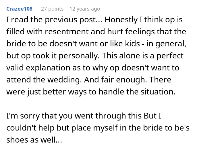 Mom RSVPs &lsquo;No&rsquo; To Childfree Wedding An 12-Hour Flight Away, Bride Takes It Personally