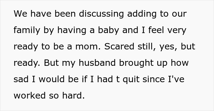 Man Calls Wife Selfish For Refusing To Become A SAHM While Cheating On Her The Entire Time