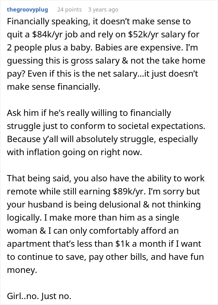 Man Calls Wife Selfish For Refusing To Become A SAHM While Cheating On Her The Entire Time