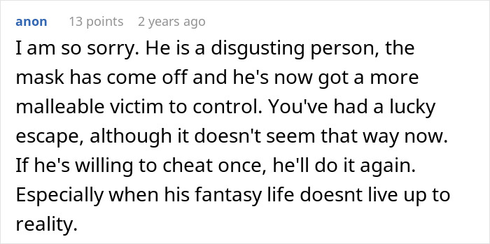 Man Calls Wife Selfish For Refusing To Become A SAHM While Cheating On Her The Entire Time