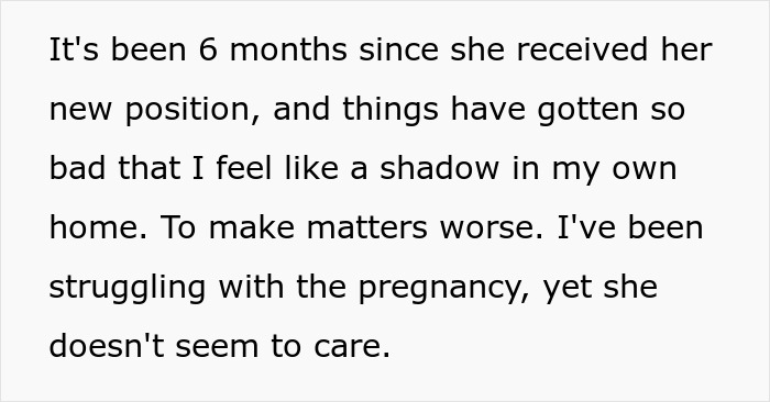 Wife&rsquo;s Career Glow-Up Turns Into Marriage Trouble, Pregnant Partner Wonders If She&rsquo;s In It Alone