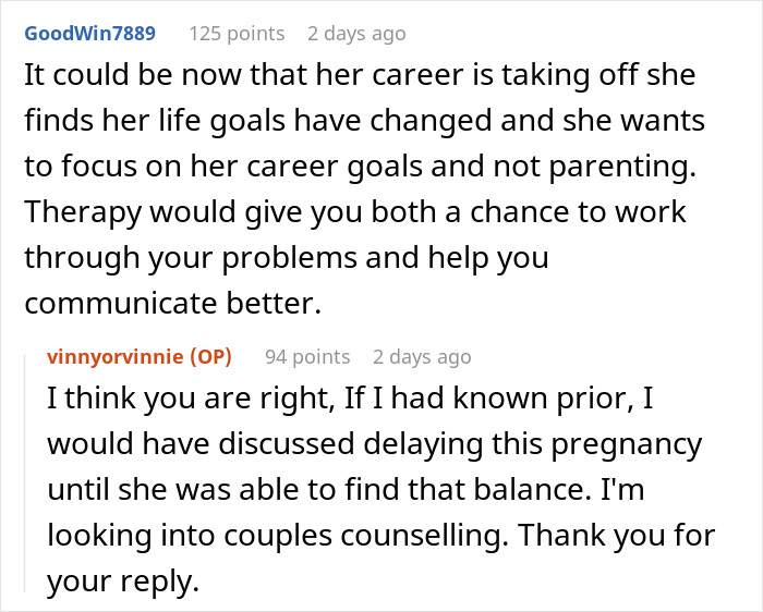 Wife&rsquo;s Career Glow-Up Turns Into Marriage Trouble, Pregnant Partner Wonders If She&rsquo;s In It Alone