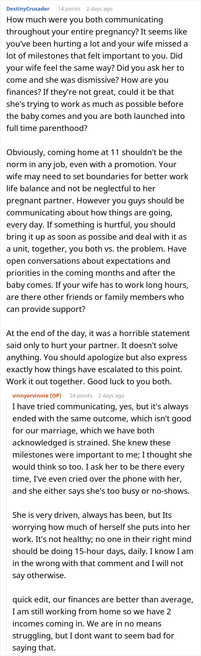 Wife&rsquo;s Career Glow-Up Turns Into Marriage Trouble, Pregnant Partner Wonders If She&rsquo;s In It Alone