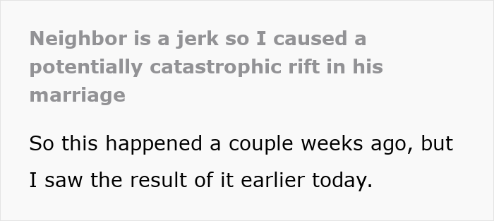 20YO Writes To Prisoner Pen Pal &ldquo;On Behalf&rdquo; Of Rude Neighbor, Pretending He&rsquo;s Gay, His Wife Fumes