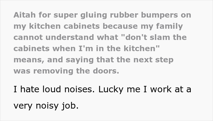 Man Sick Of Hearing Cabinets Slam For 5 Years, Wife Livid When He Superglues Rubber On Them