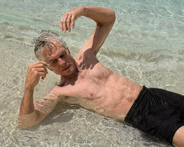 Lisa Rinna And Harry Hamlin Go Viral With Funny Recreation Of Kylie Jenner And Timoth&eacute;e Chalamet’s Beach Pics