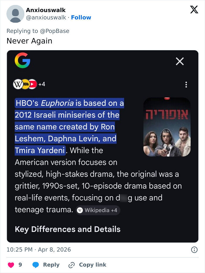 &ldquo;Israeli Show?&rdquo;: Fans Know Who To Blame After Euphoria Season 3 Debuts With Rotten Score