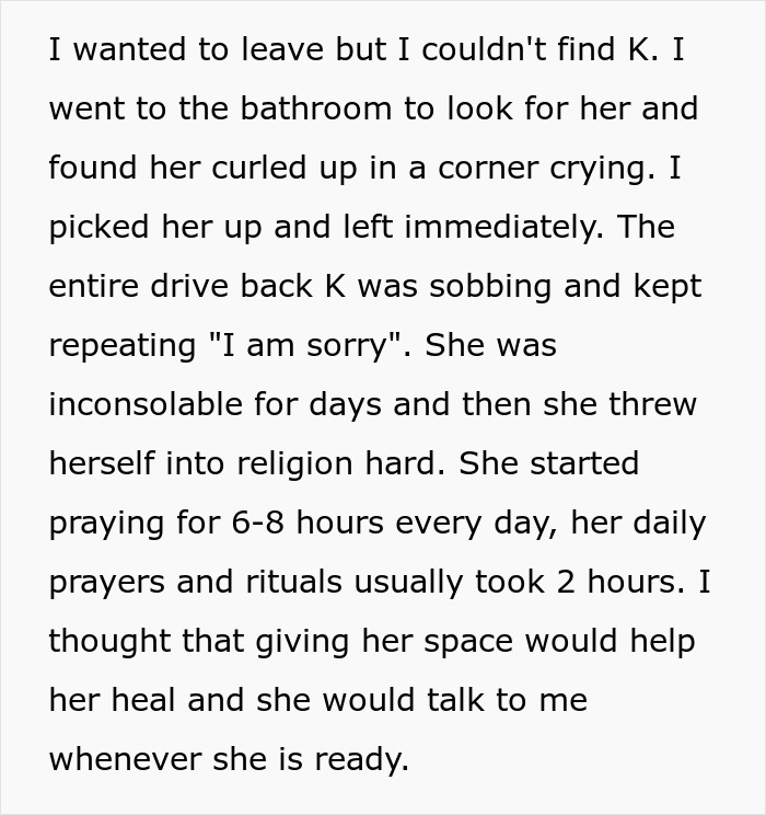 Woman Takes Vow Of Celibacy &ldquo;To Repent For Her Sins&rdquo; After Husband Forced Her To Go To A Party