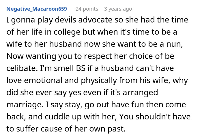 Woman Takes Vow Of Celibacy &ldquo;To Repent For Her Sins&rdquo; After Husband Forced Her To Go To A Party