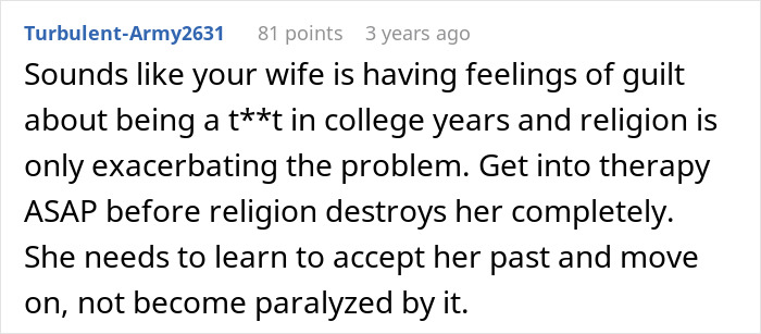 Woman Takes Vow Of Celibacy &ldquo;To Repent For Her Sins&rdquo; After Husband Forced Her To Go To A Party