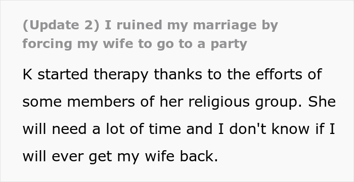 Woman Takes Vow Of Celibacy &ldquo;To Repent For Her Sins&rdquo; After Husband Forced Her To Go To A Party