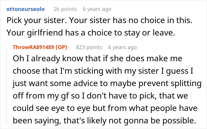 Woman Demands Boyfriend Choose Between Her And His Abandoned Sister: “Isn’t Ready To Become A Mother”