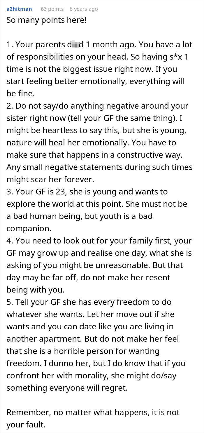 Woman Demands Boyfriend Choose Between Her And His Abandoned Sister: “Isn’t Ready To Become A Mother”