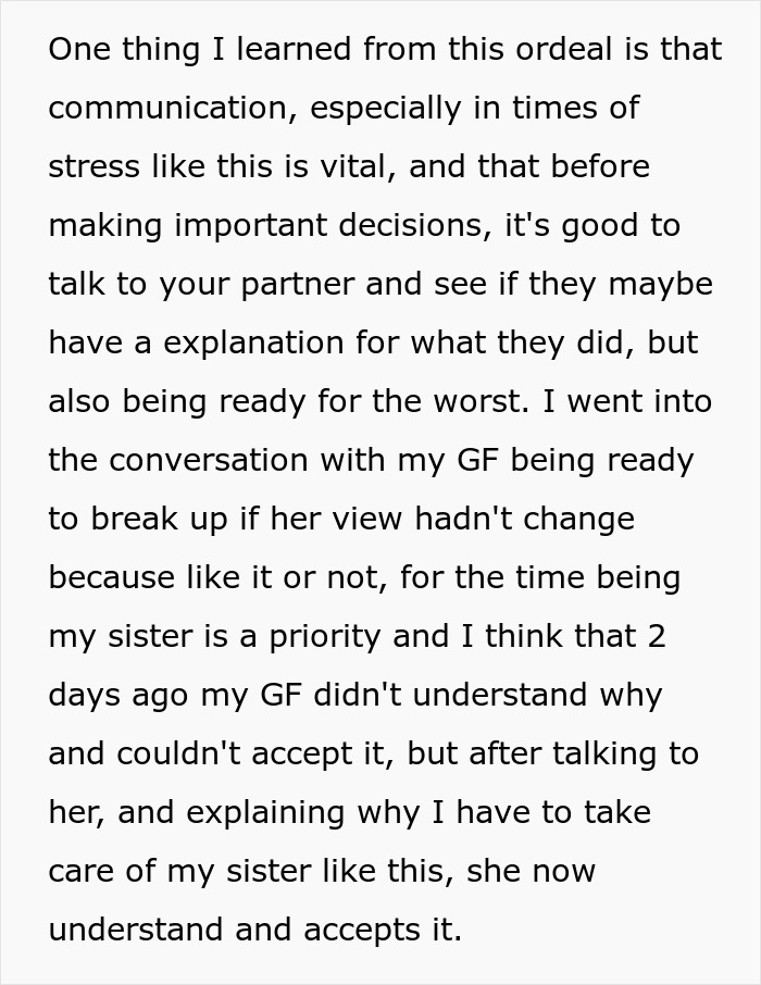 Woman Demands Boyfriend Choose Between Her And His Abandoned Sister: “Isn’t Ready To Become A Mother”