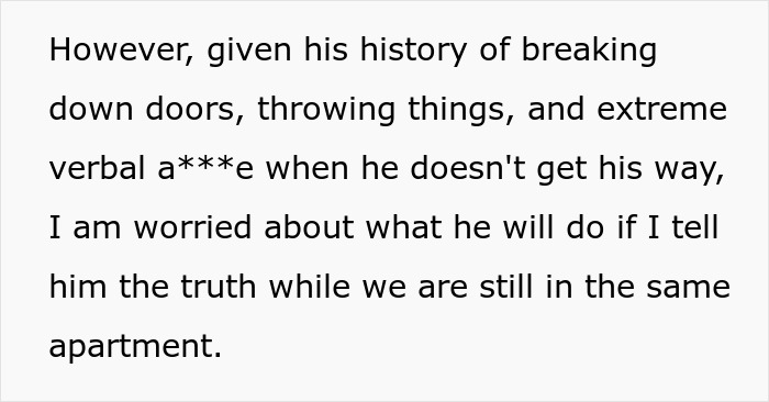 Woman Fakes Work Trip To Escape Volatile Boyfriend, Asks If That Makes Her A Coward