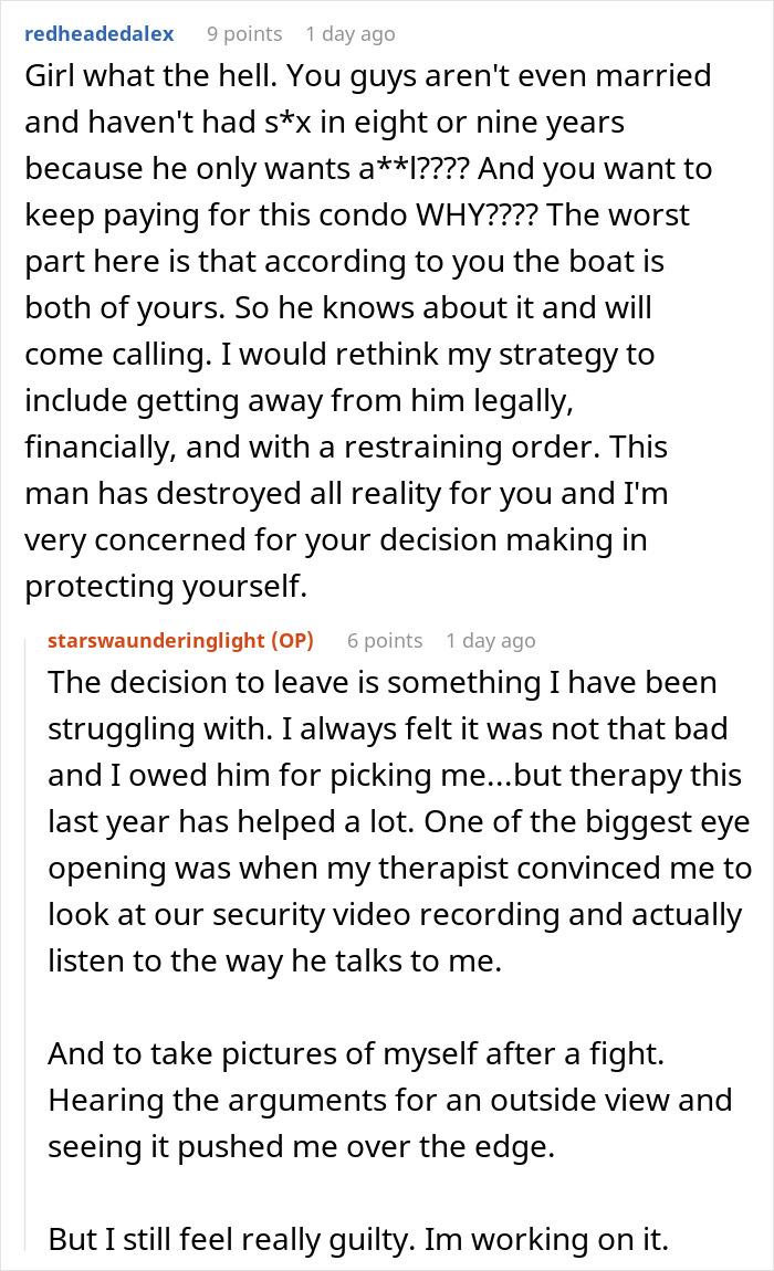 Woman Fakes Work Trip To Escape Volatile Boyfriend, Asks If That Makes Her A Coward