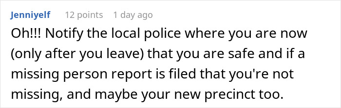 Woman Fakes Work Trip To Escape Volatile Boyfriend, Asks If That Makes Her A Coward