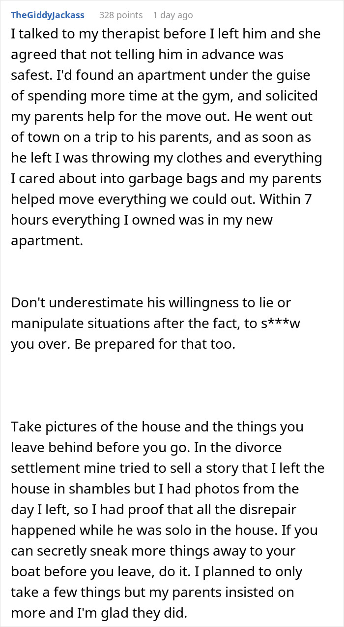 Woman Fakes Work Trip To Escape Volatile Boyfriend, Asks If That Makes Her A Coward