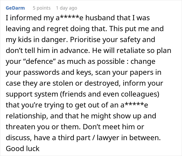 Woman Fakes Work Trip To Escape Volatile Boyfriend, Asks If That Makes Her A Coward