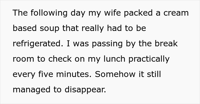 HR Refuses To Get Involved With Lunch Thief Issue Until Man Cleverly Uses HR Person’s Food As Bait