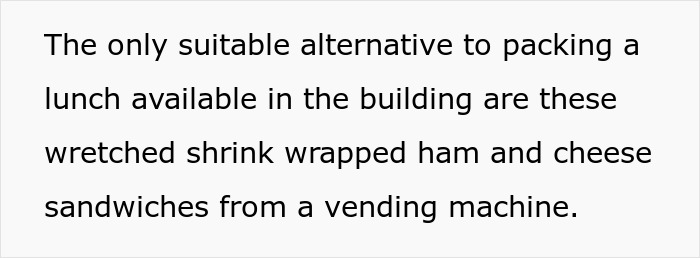 HR Refuses To Get Involved With Lunch Thief Issue Until Man Cleverly Uses HR Person’s Food As Bait