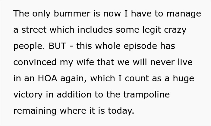 HOA Demands Dad Remove Trampoline, So He Runs For The Board And Fires Them All Instead