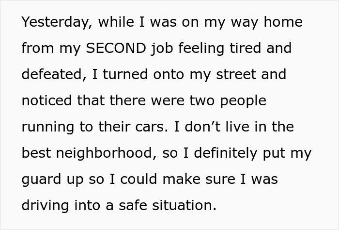 Woman’s Parking Spot Gets Nicked By Entitled Guests, She Traps Their Car And Enjoys The Show