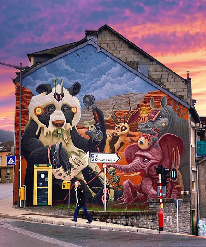 50 Street Art Creations Shared By This Page That Prove Cities Can Be Giant Open Air Galleries